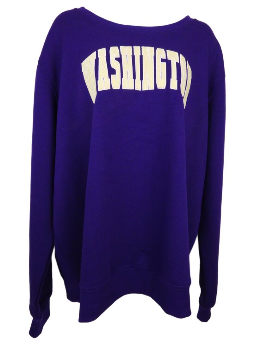 University of Washington Sweatshirt Womens XXL Purple Long Sleeve Colosseum NEW